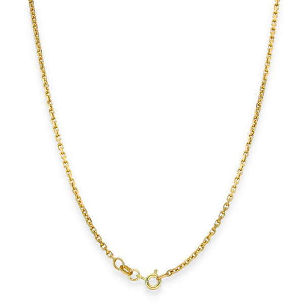 9ct Yellow Gold Fine Trace Chain - 20" - 5.8g