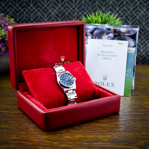 Datejust 78240 - Blue Numeral Dial - 2006