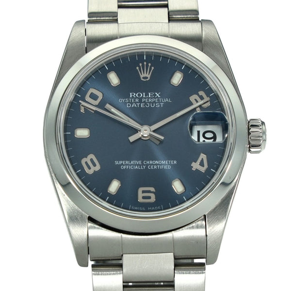 Datejust 78240 - Blue Numeral Dial - 2006