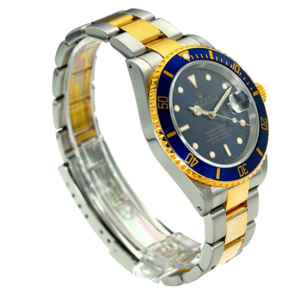 Submariner 16613 – Blue Dial – Steel & Gold – 2003