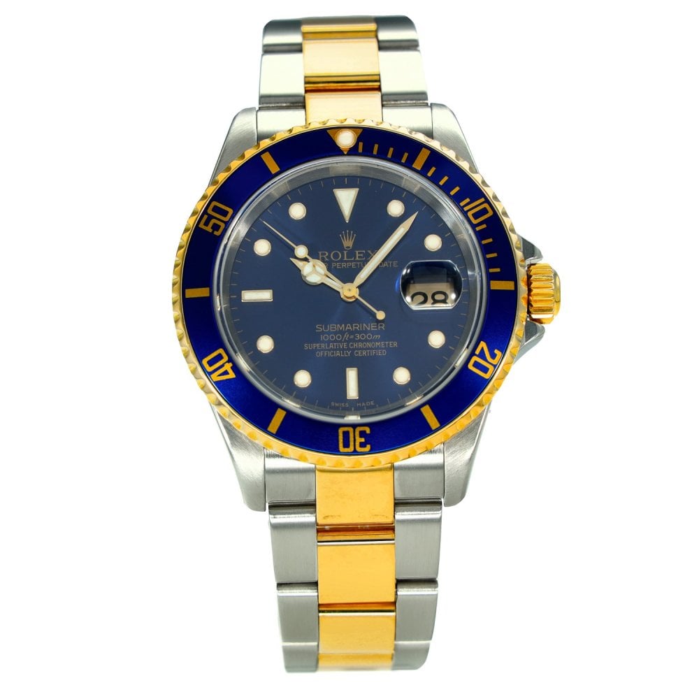 Submariner 16613 - Blue Dial - Steel & Gold - 2003