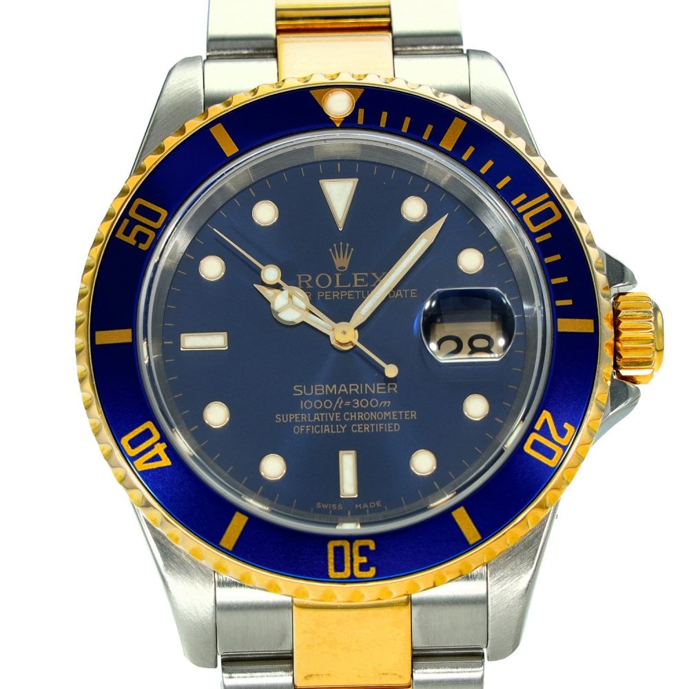 Submariner 16613 - Blue Dial - Steel & Gold - 2003