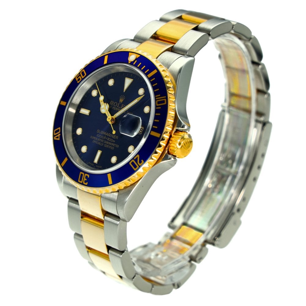 Submariner 16613 - Blue Dial - Steel & Gold - 2003