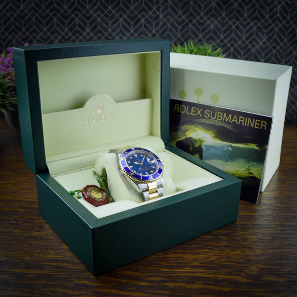 Submariner 16613 – Blue Dial – Steel & Gold – 2003