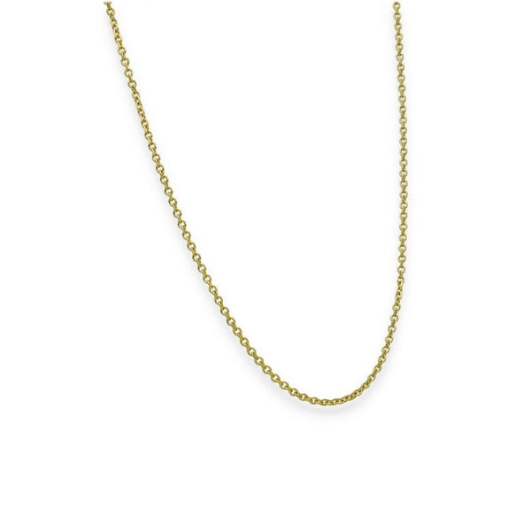 14ct Yellow Gold Fine Trace Chain - 16" - 2.7g