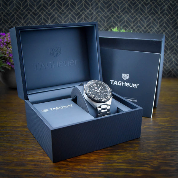 Formula 1 CAZ1010 – Black Chronograph Dial – 2020