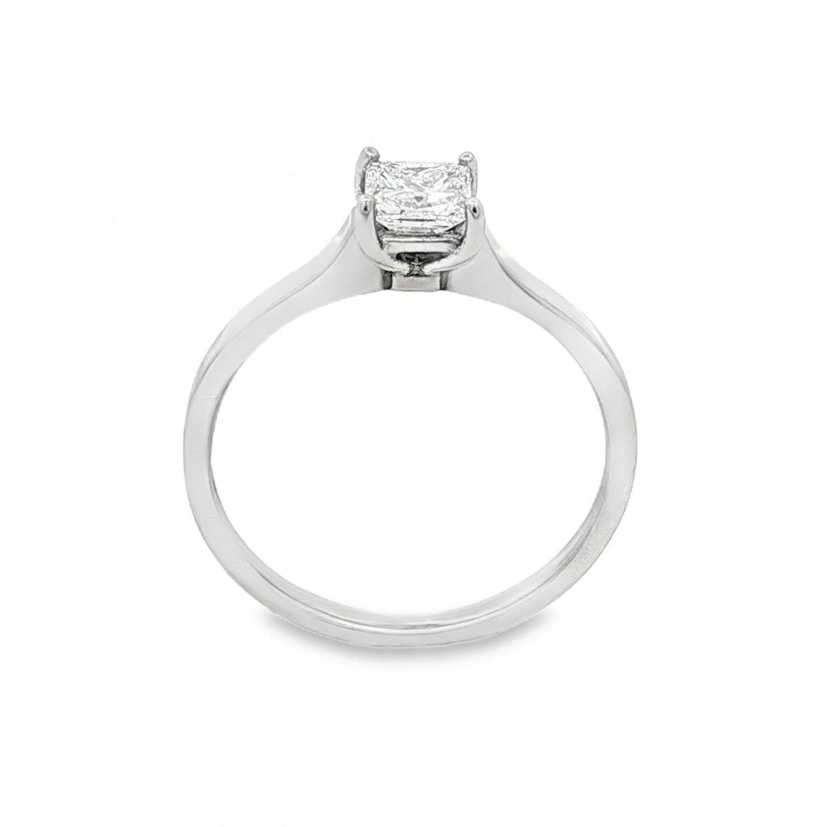 950 Platinum Diamond Engagement Ring - Size M - 0.52ct
