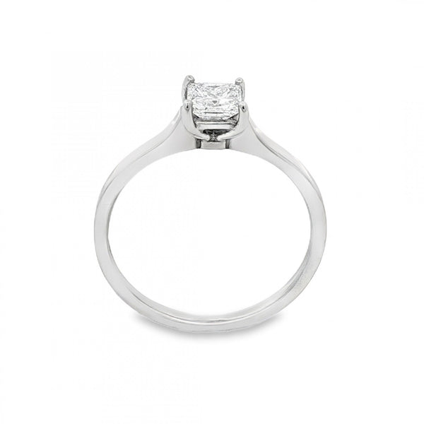 950 Platinum Diamond Engagement Ring - Size M - 0.52ct
