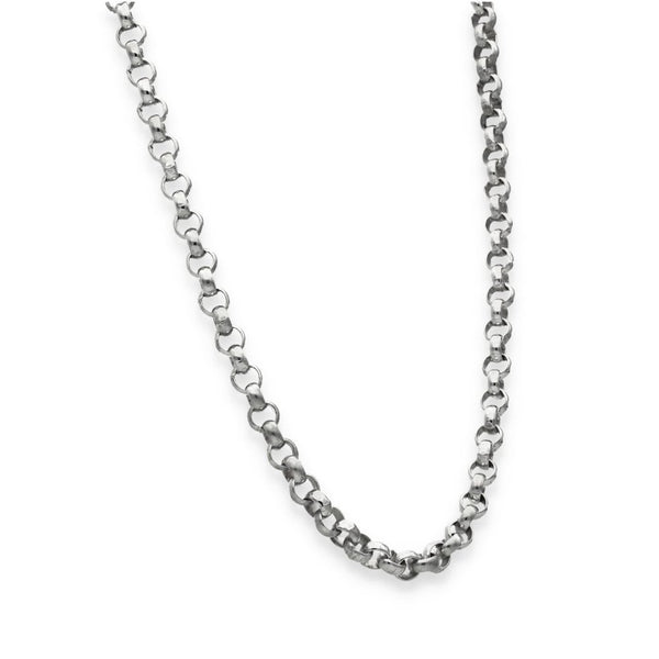 925 Silver Round Belcher Chain - 18" - 21.0g
