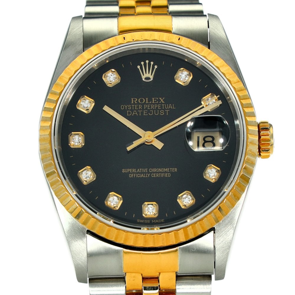Datejust 16233 – Black Diamond Dial – 1996