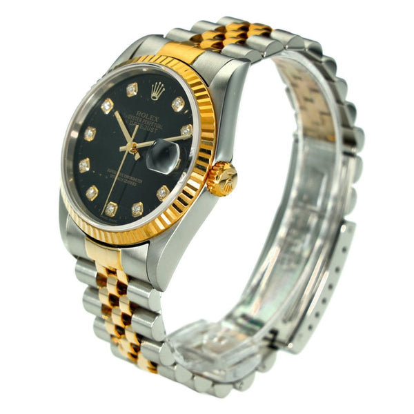Datejust 16233 – Black Diamond Dial – 1996