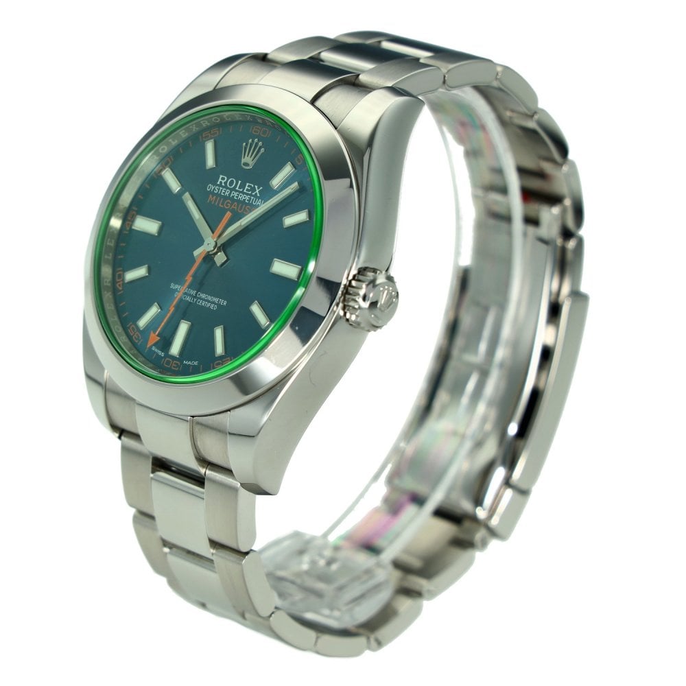 Milgauss 116400GV – Z Blue Dial – Green Tint Glass – 2016
