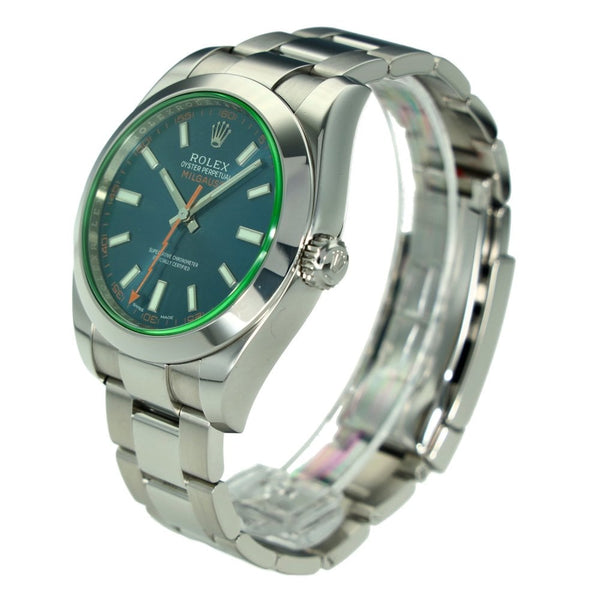 Milgauss 116400GV – Z Blue Dial – Green Tint Glass – 2016