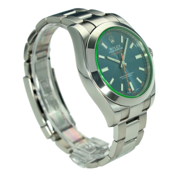 Milgauss 116400GV – Z Blue Dial – Green Tint Glass – 2016