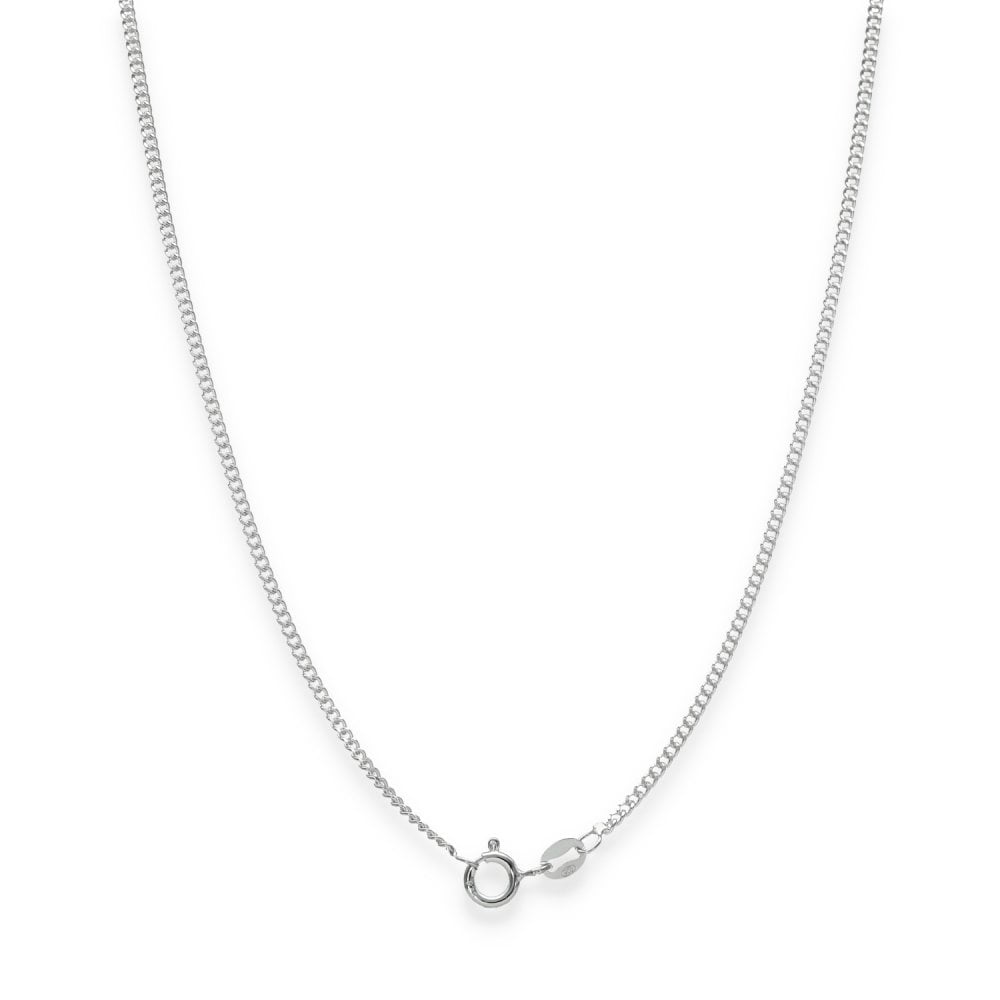 925 Sterling Silver 1.5mm Closed Curb Chain - 20" - 4.0g