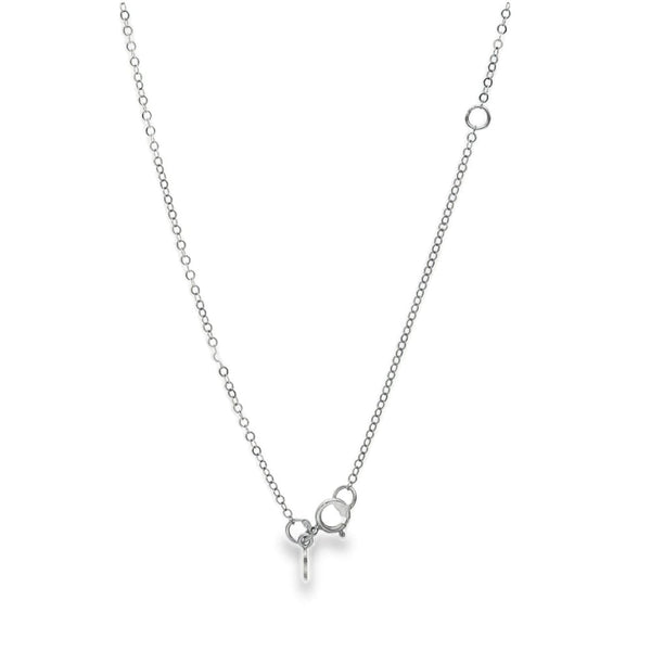 18ct White Gold Diamond Double-Halo Pendant & Necklace - 0.29ct