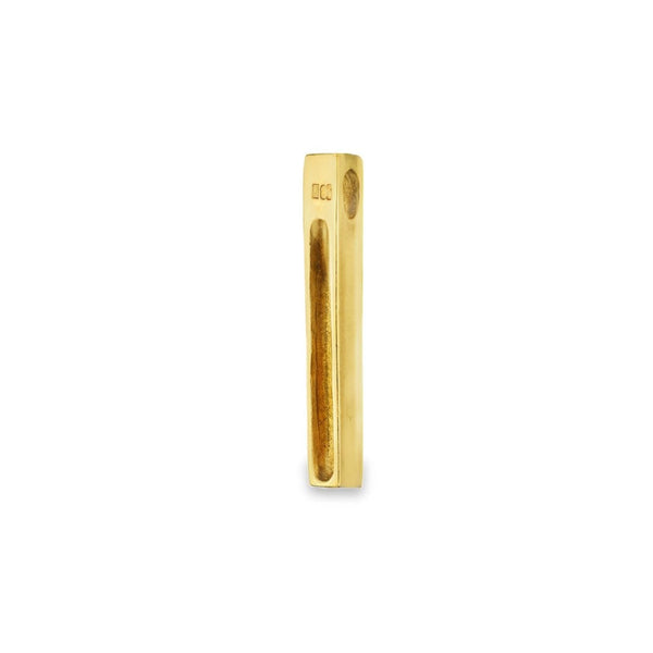 9ct Yellow Gold Diamond Stick Pendant - 3.5x26x3.5mm - 0.10ct