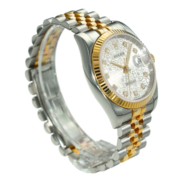 Datejust 36 116233 - Gents Watch - Jubilee Diamond Dial - 2011