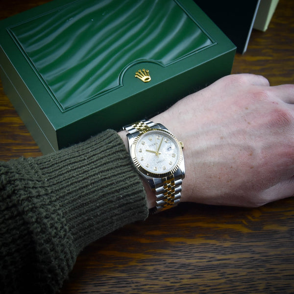 Datejust 36 116233 - Gents Watch - Jubilee Diamond Dial - 2011