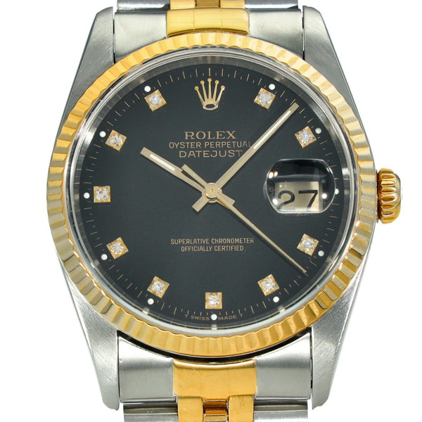 Datejust 16233 – Black Diamond Dial – 1993