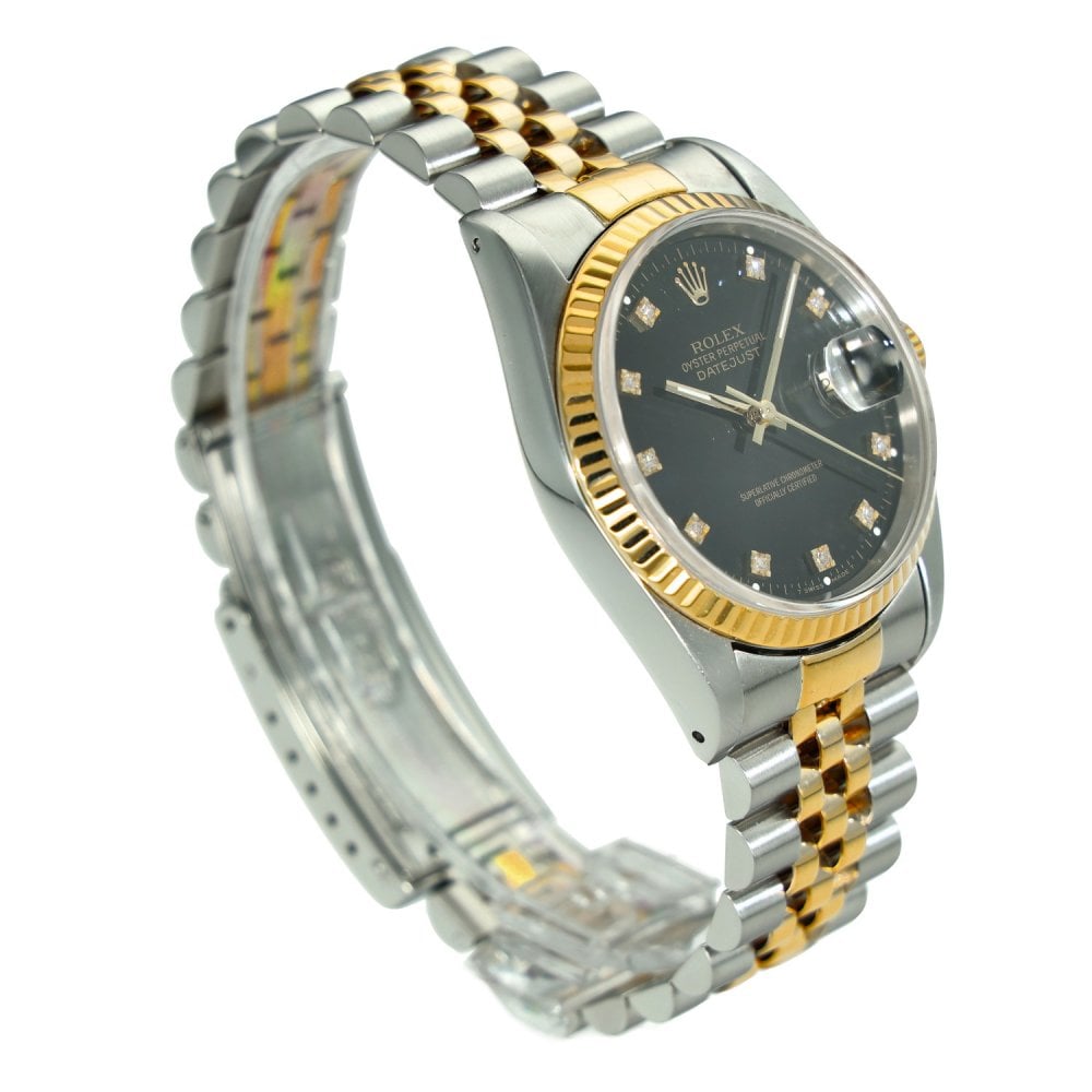 Datejust 16233 – Black Diamond Dial – 1993