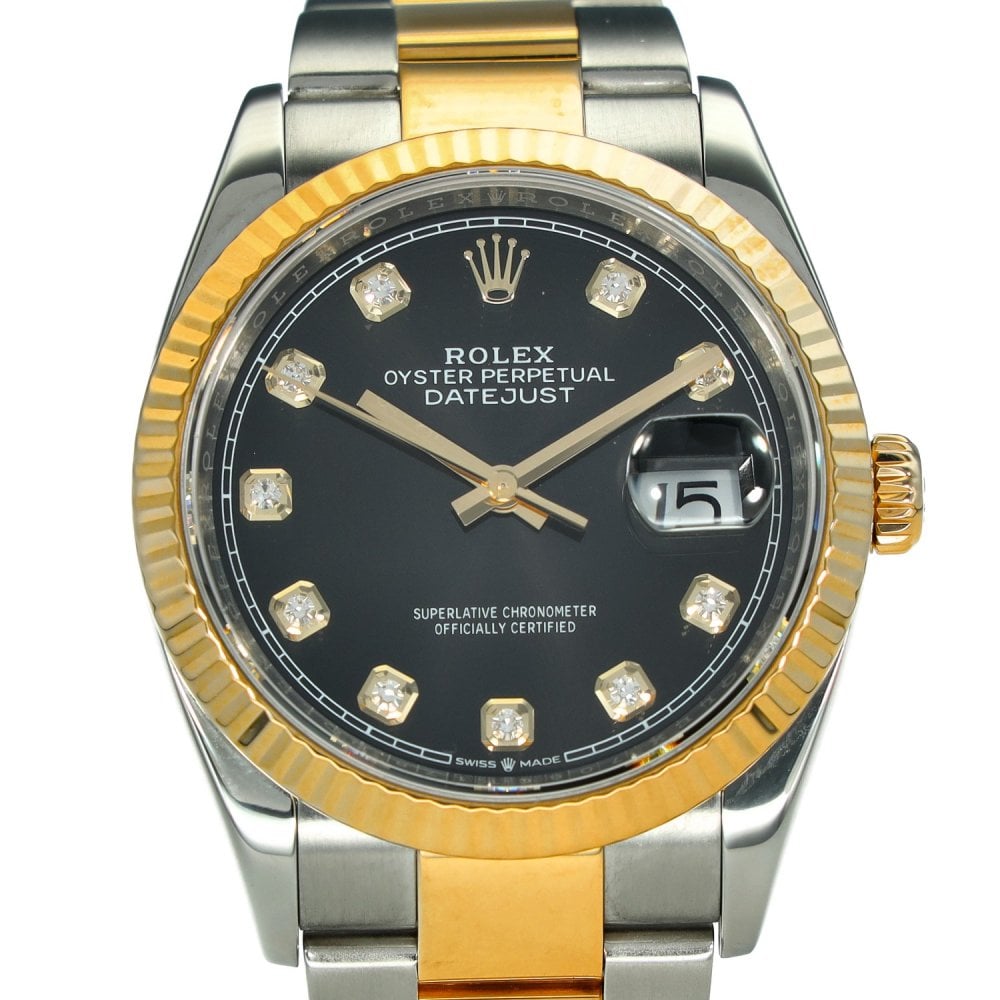 Datejust 36 126233 – Black Diamond Dial – 2020