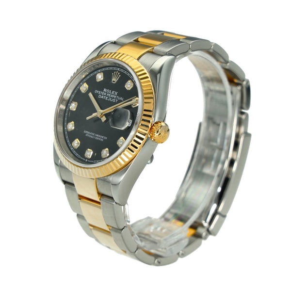 Datejust 36 126233 – Black Diamond Dial – 2020