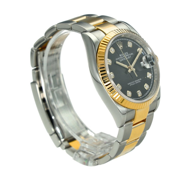 Datejust 36 126233 – Black Diamond Dial – 2020