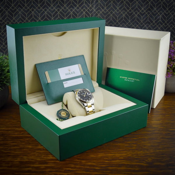 Datejust 36 126233 – Black Diamond Dial – 2020