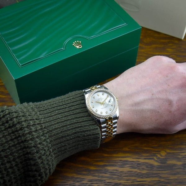 Datejust 116243 – Diamond Bezel & Dial – 2017