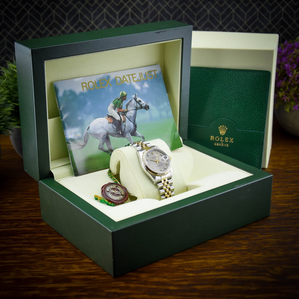 Datejust 68273 – Silver Jubilee Diamond Dial – 1988