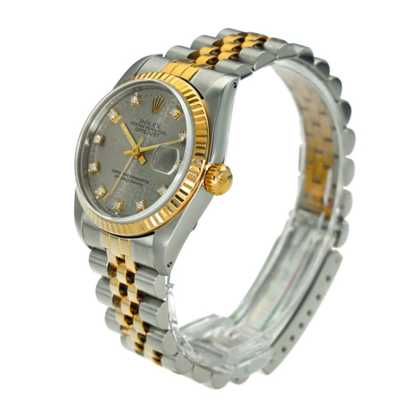 Datejust 68273 – Silver Jubilee Diamond Dial – 1988