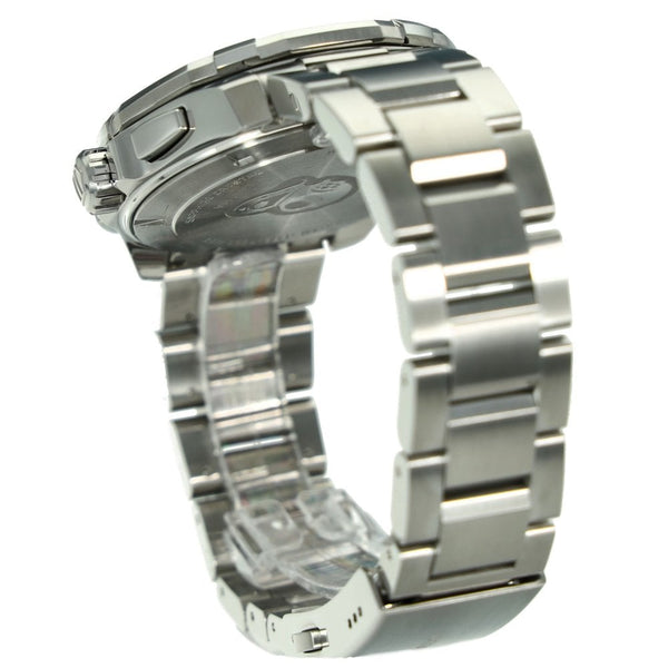 Aquaracer CAY111A – Black Chronograph Dial – Steel Bezel – 2021