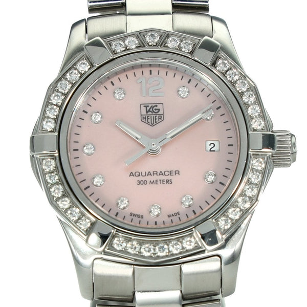 Aquaracer WAF141B – Pink Mother of Pearl Diamond Dial – 2011