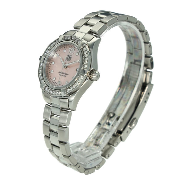 Aquaracer WAF141B – Pink Mother of Pearl Diamond Dial – 2011