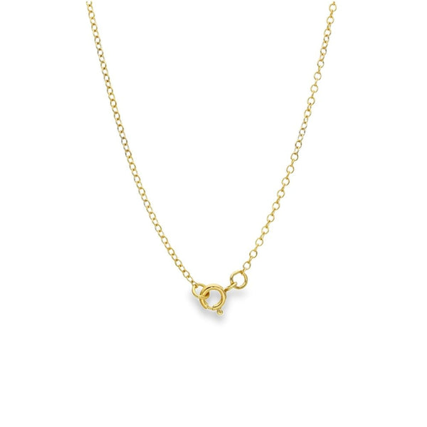 9ct Yellow Gold Opal Necklet - 18" - 11.0g