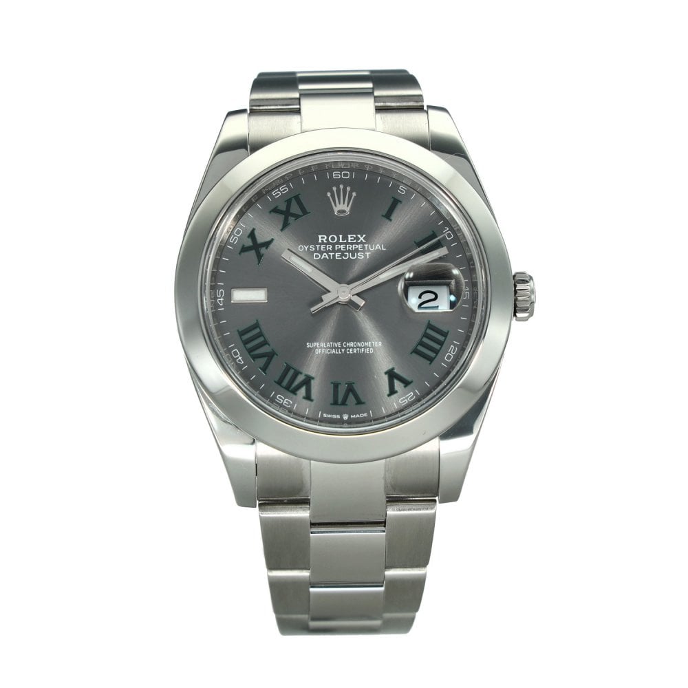 Datejust 41 126300 – Wimbledon Dial – Steel – 2020