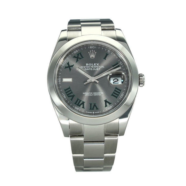 Datejust 41 126300 – Wimbledon Dial – Steel – 2020
