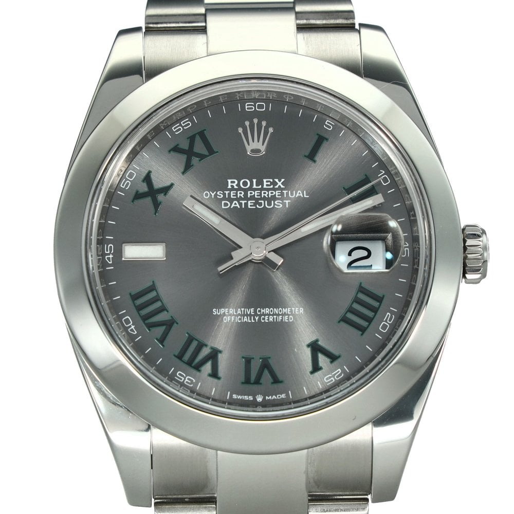 Datejust 41 126300 – Wimbledon Dial – Steel – 2020