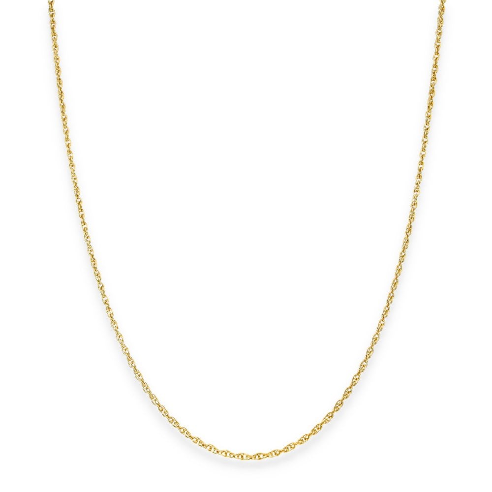 9ct Yellow Gold Prince of Wales Chain - 16" - 2.9g