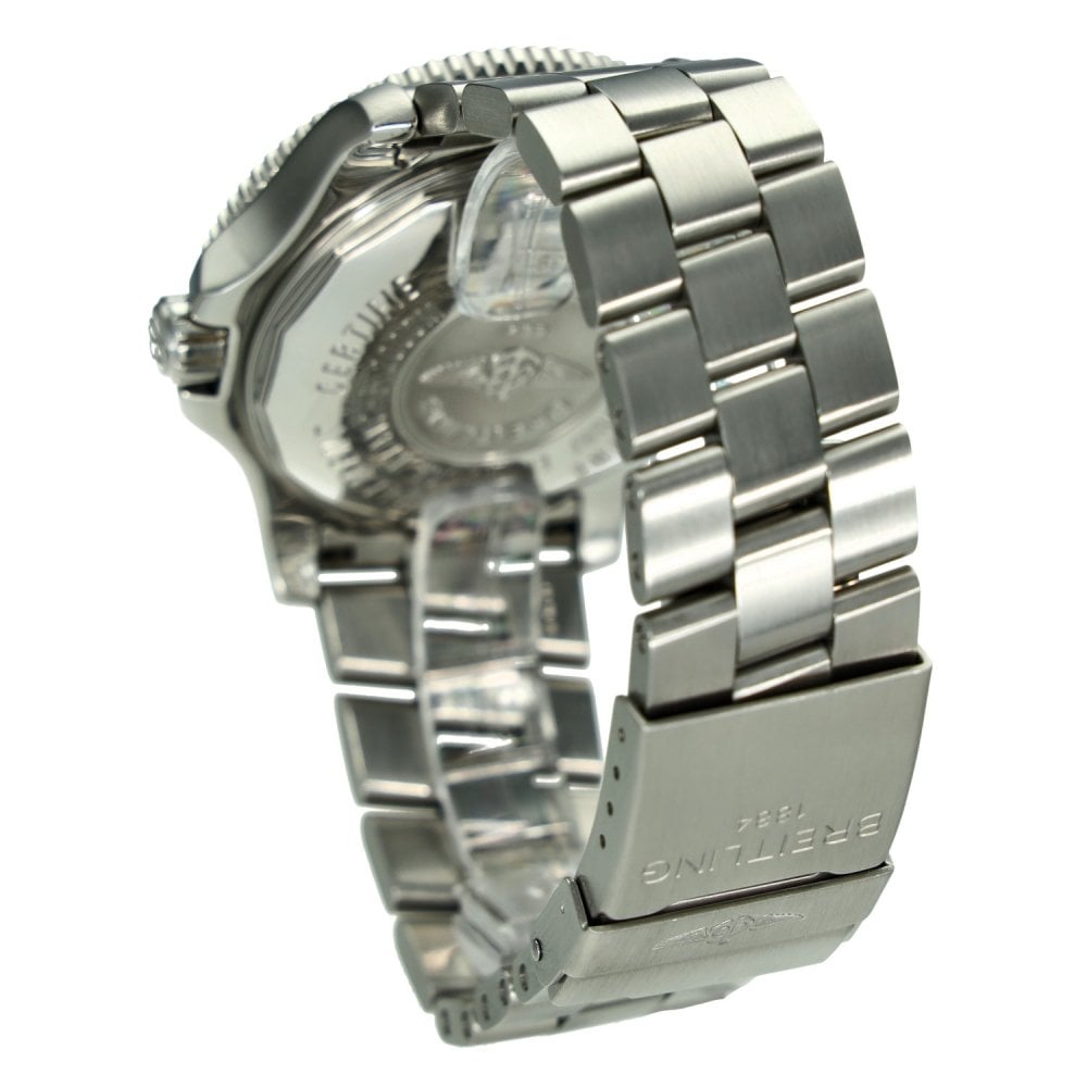Superocean A17391 – Black Dial – Steel Bracelet – 2011