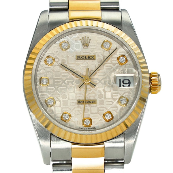 Datejust 78273 – Silver Jubilee Diamond Dial – 2002