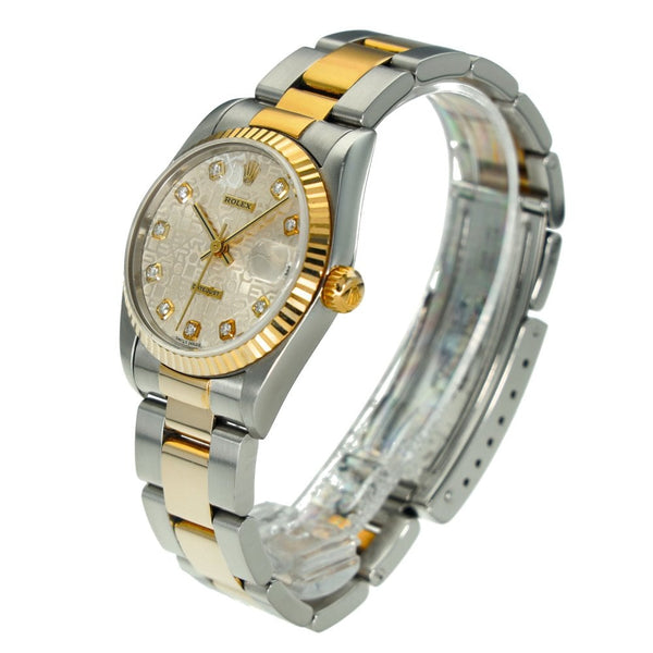 Datejust 78273 – Silver Jubilee Diamond Dial – 2002