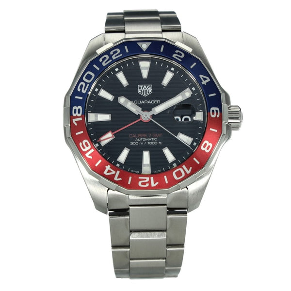 Aquaracer WAY201F – Red/Blue GMT Bezel – 2019