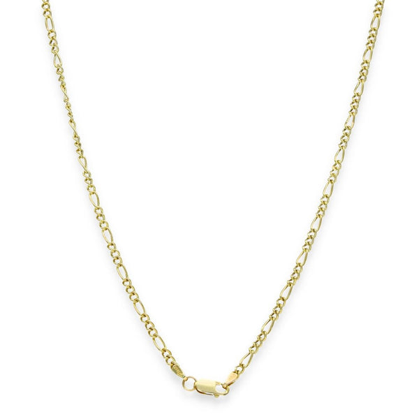 9ct Yellow Gold Figaro Twist Chain - 22" - 2.7g