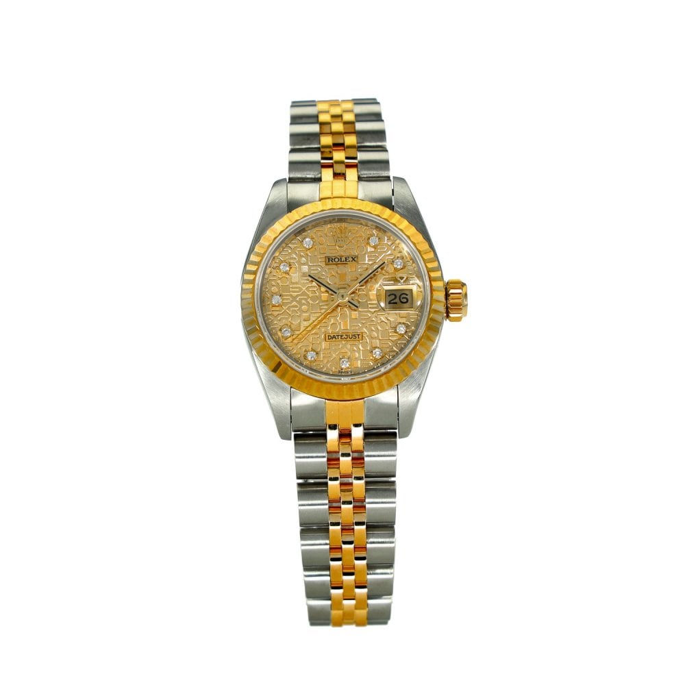 Lady-Datejust 69173 – Champagne Jubilee Diamond Dial – 1992