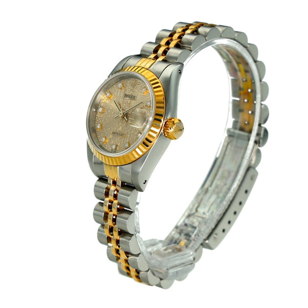Lady-Datejust 69173 – Champagne Jubilee Diamond Dial – 1992