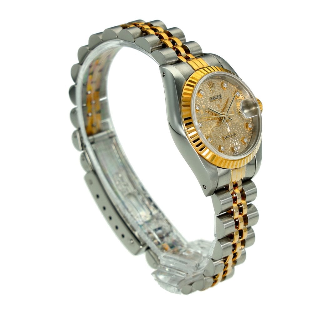 Lady-Datejust 69173 – Champagne Jubilee Diamond Dial – 1992