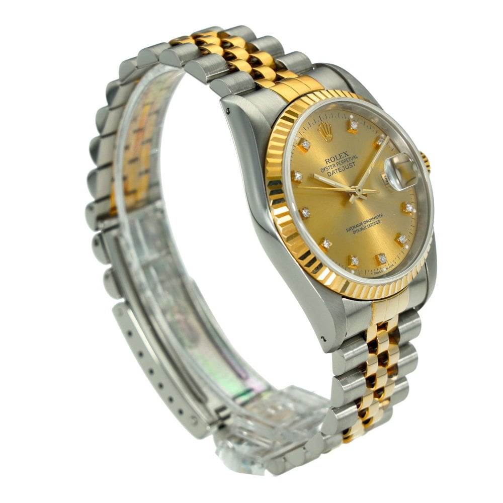 Datejust 16233 – Champagne Diamond Dial – 1994