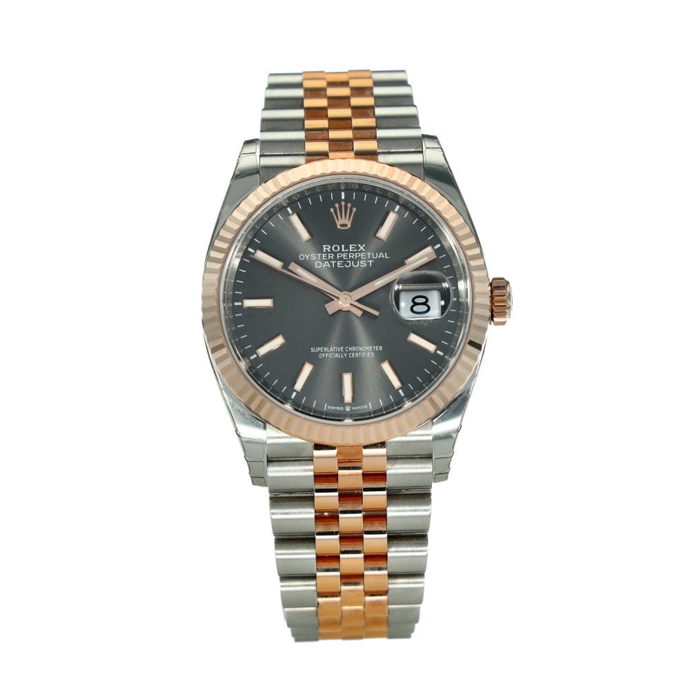 Datejust 126231 – Rhodium Baton Dial – 2018